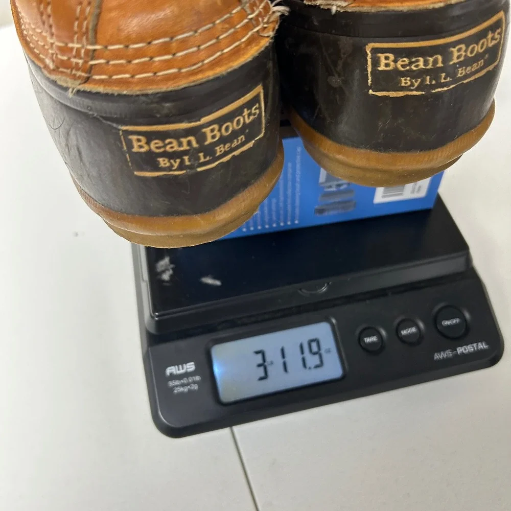 Vintage L.L. Bean Boots Mens 10 Tan Brown 10